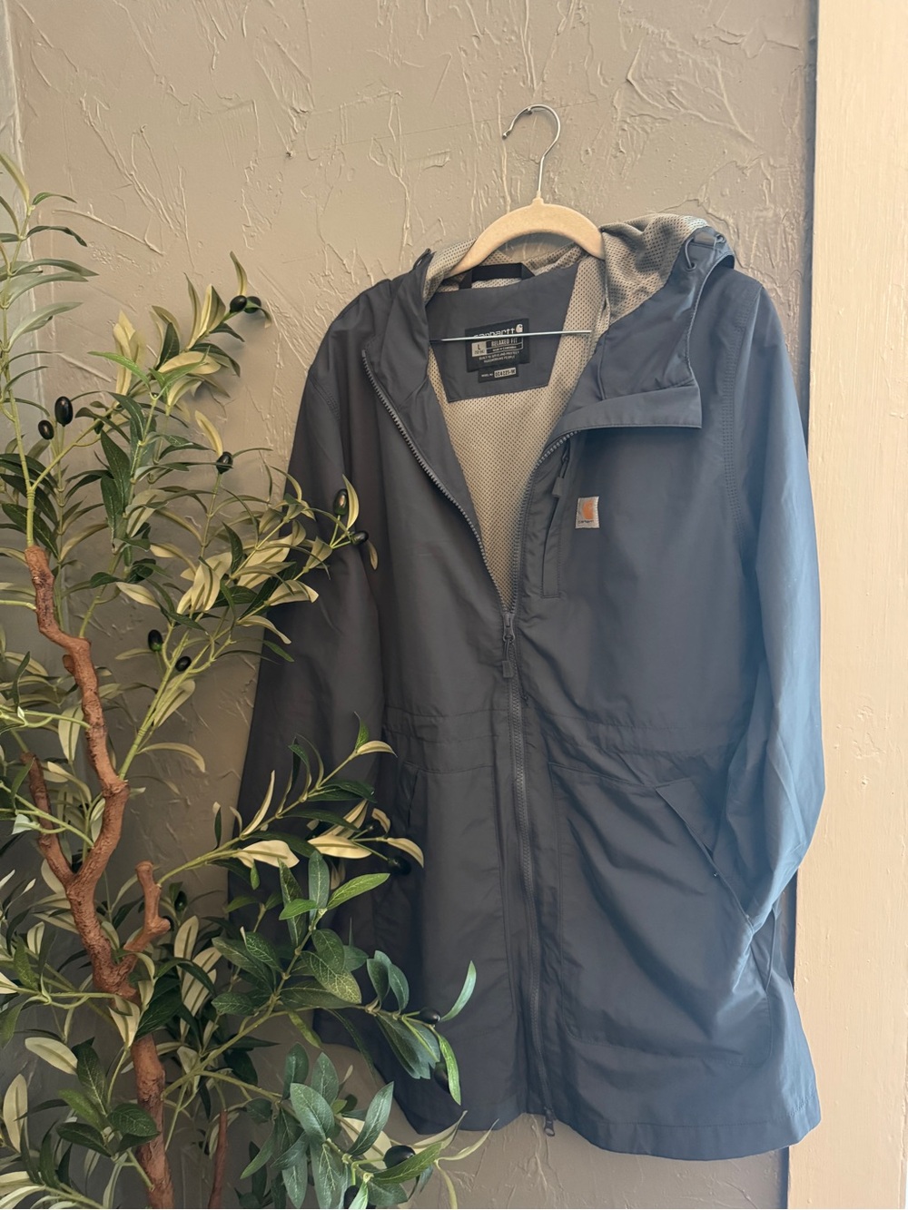 Women’s Carhartt Navy rockford coat - large
